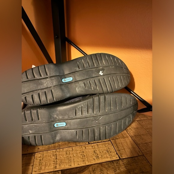 Bzees Abby Almond Toe Navy NAABYY Slip On Loafer Womens 8.5M Fabric Manmade - Picture 5 of 9